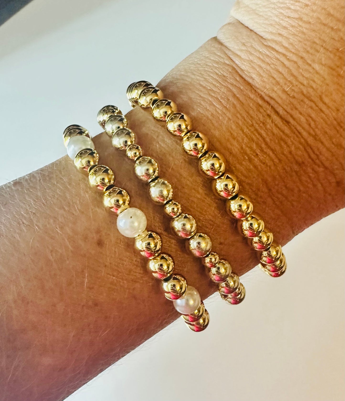 Gold Bracelet Stack