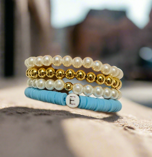 Initial Bracelet Stack (personalized)