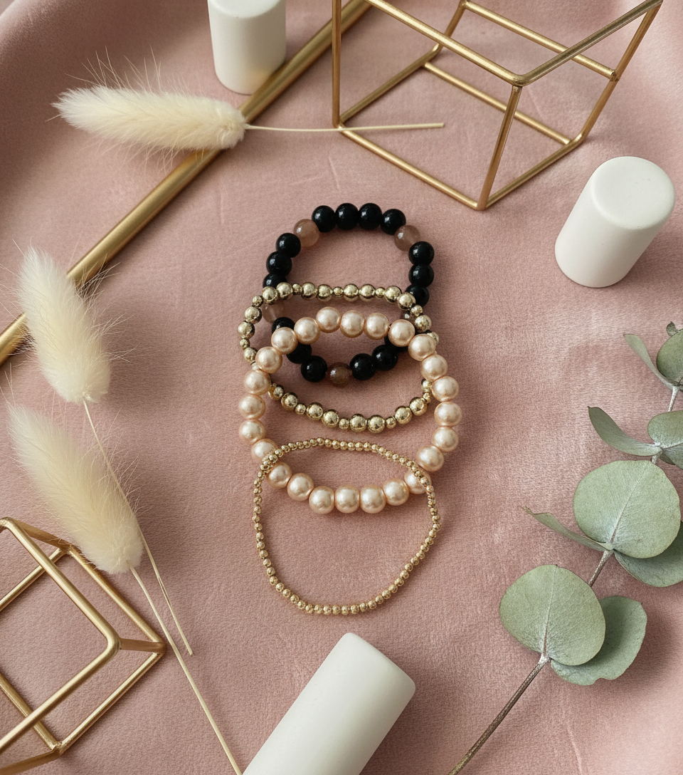 Gold/Glass Stack
