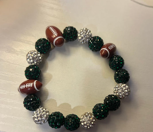 Eagles football bracelet