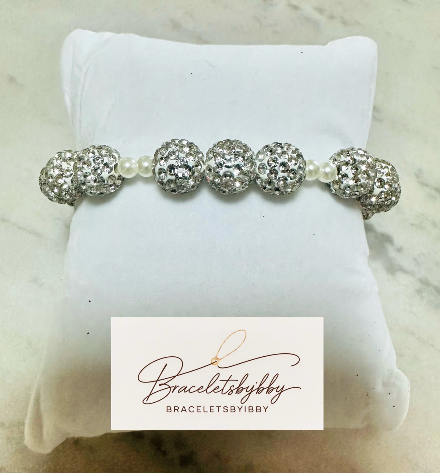 Silver Rhinestone