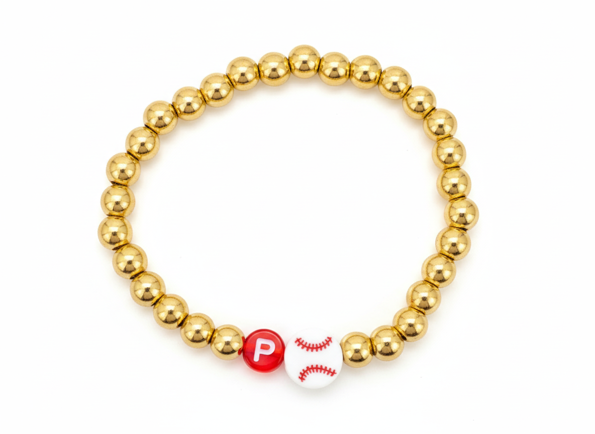 Gold Plated Phillies bracelet