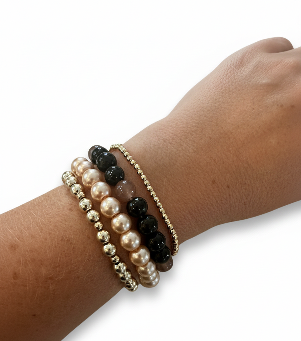 Gold/Glass Stack