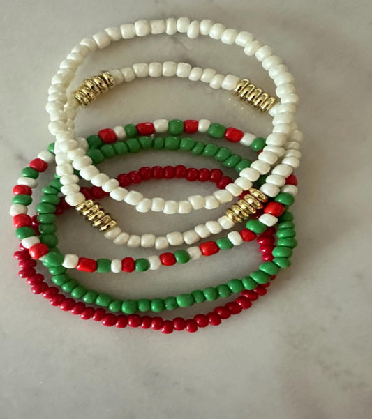 Christmas Bracelet Stack (5)