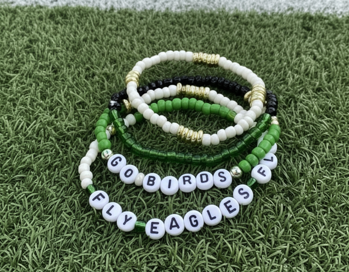 Eagles Bracelets Stack